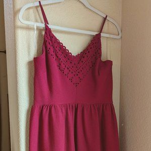 Trixxi Dress-Three Pink Hearts
